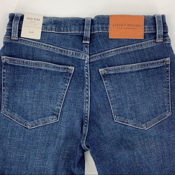 Lucky Brand NWT Ava Mid-Rise Skinny Cropped Jeans, 4/27 - Picture 11 of 16